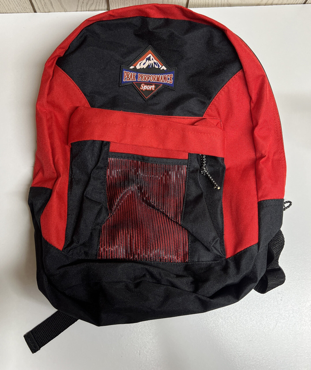Peak Performance Sport Red Black Backpack EUC!!