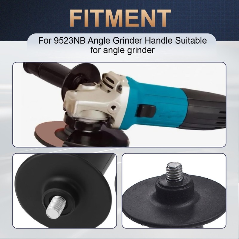 Side Handle For Makita Thread Auxiliary 9523NB Black 8mm Angle Grinder gallery