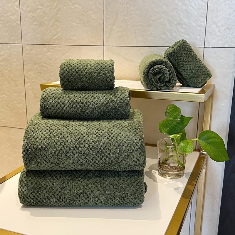 39x78 in Oversized Bath Sheets Extra Large Bath Towels Set of 6 Super Soft NEW gallery