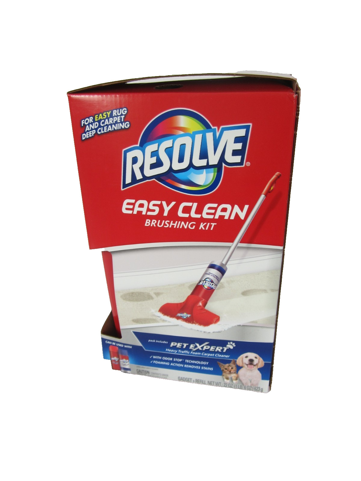 NEW Resolve Easy Clean Pet Expert Brushing Kit Heavy Traffic Carpet Cleaning gallery