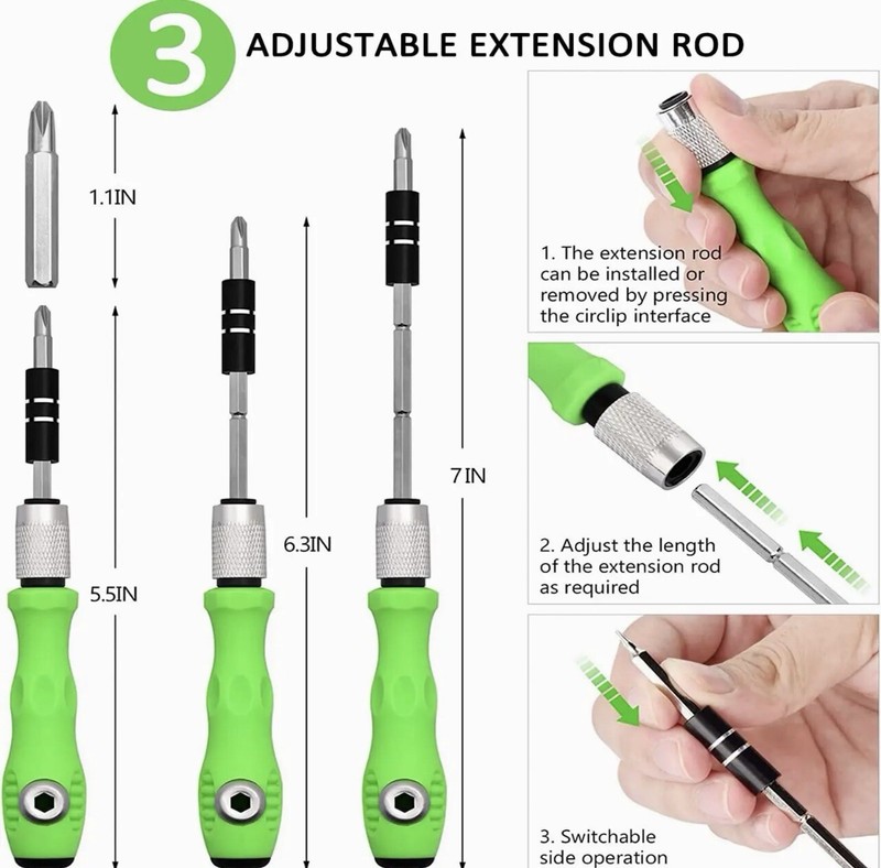 32 in 1 Precision Screwdriver Set Mini Magnetic Screwdriver Set Maintenance Tool gallery