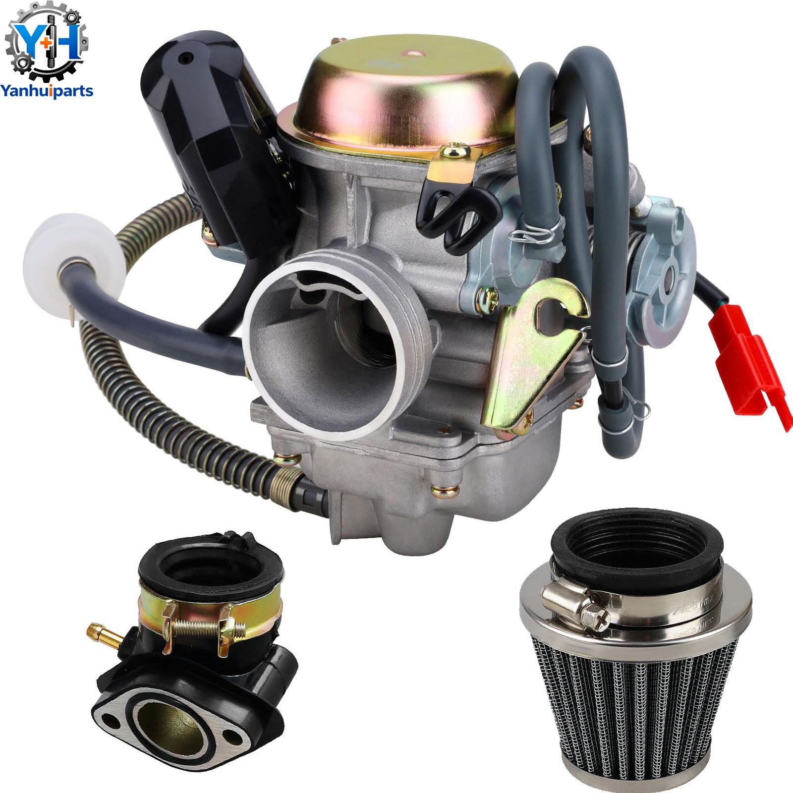 Carburetor For Wolf RX50 Scooter Motorcycles Bike 50cc gallery