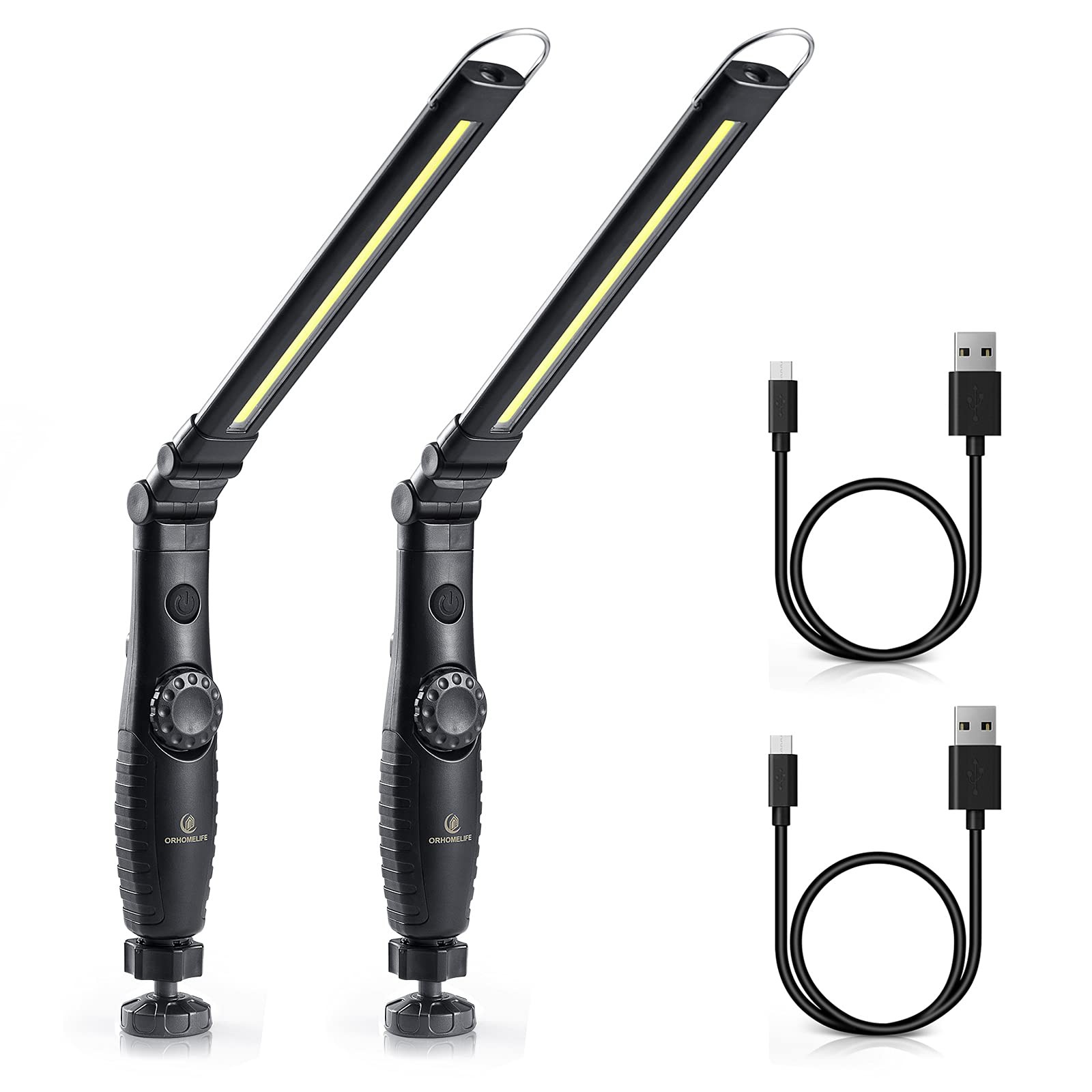 Rechargeable LED Work Light - 750 Lumens Foldable LED Flashlight Handheld Cor... gallery
