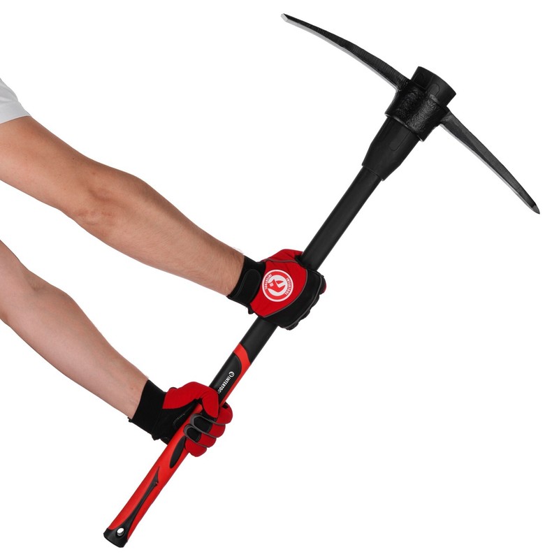 INTERTOOL 5-Pound Pickaxe, Pick Mattock, 36-inch Fiberglass Handle HT08-0305 gallery