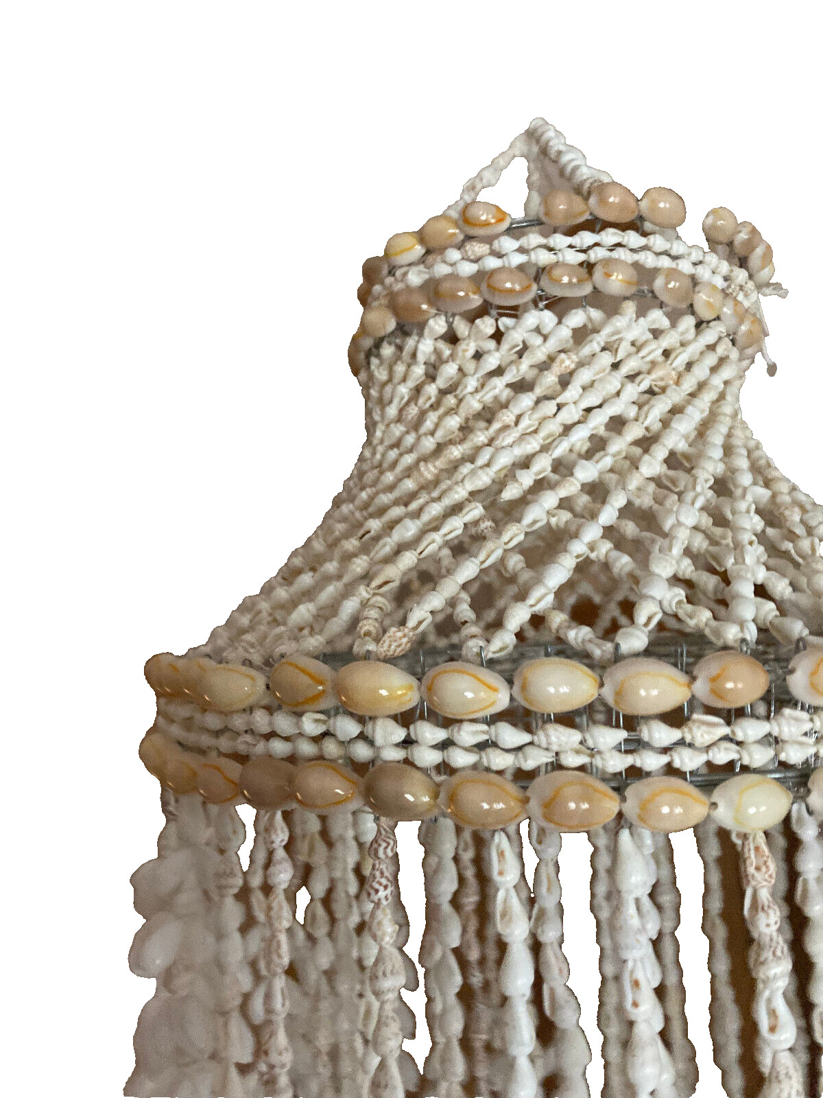 Hanging Spiral Sea Shell Windchime Indoor Outdoor gallery