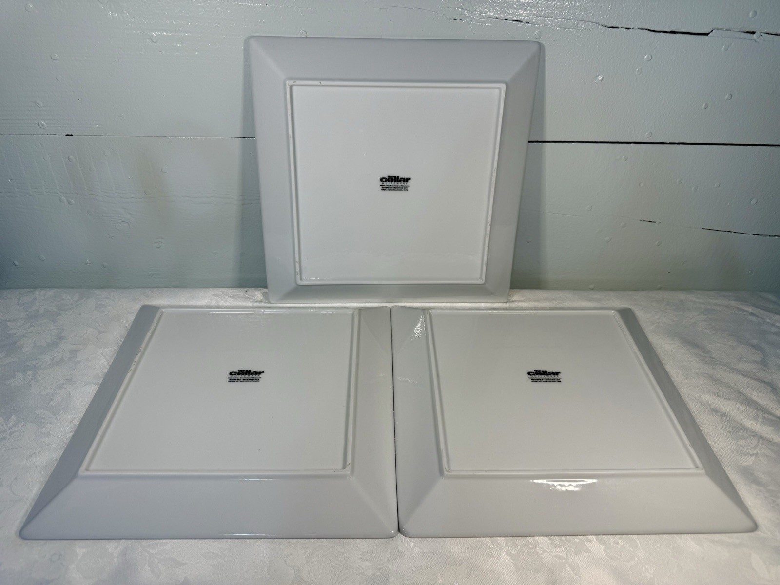 The Celler Whiteware by Macy’s, STEMS , Set/3 Dinner Plates 10.5" gallery