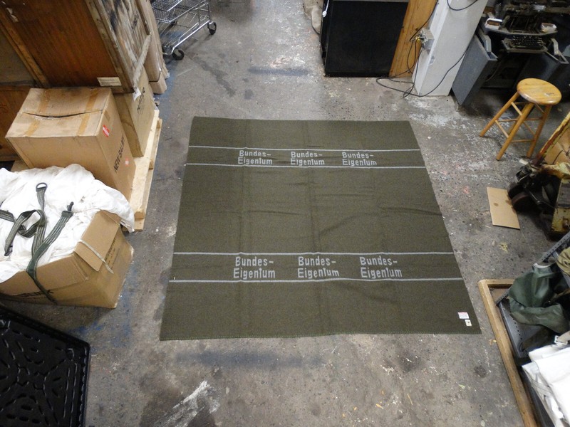 German Army "Bundes-Eigenium" Wool Blanket gallery