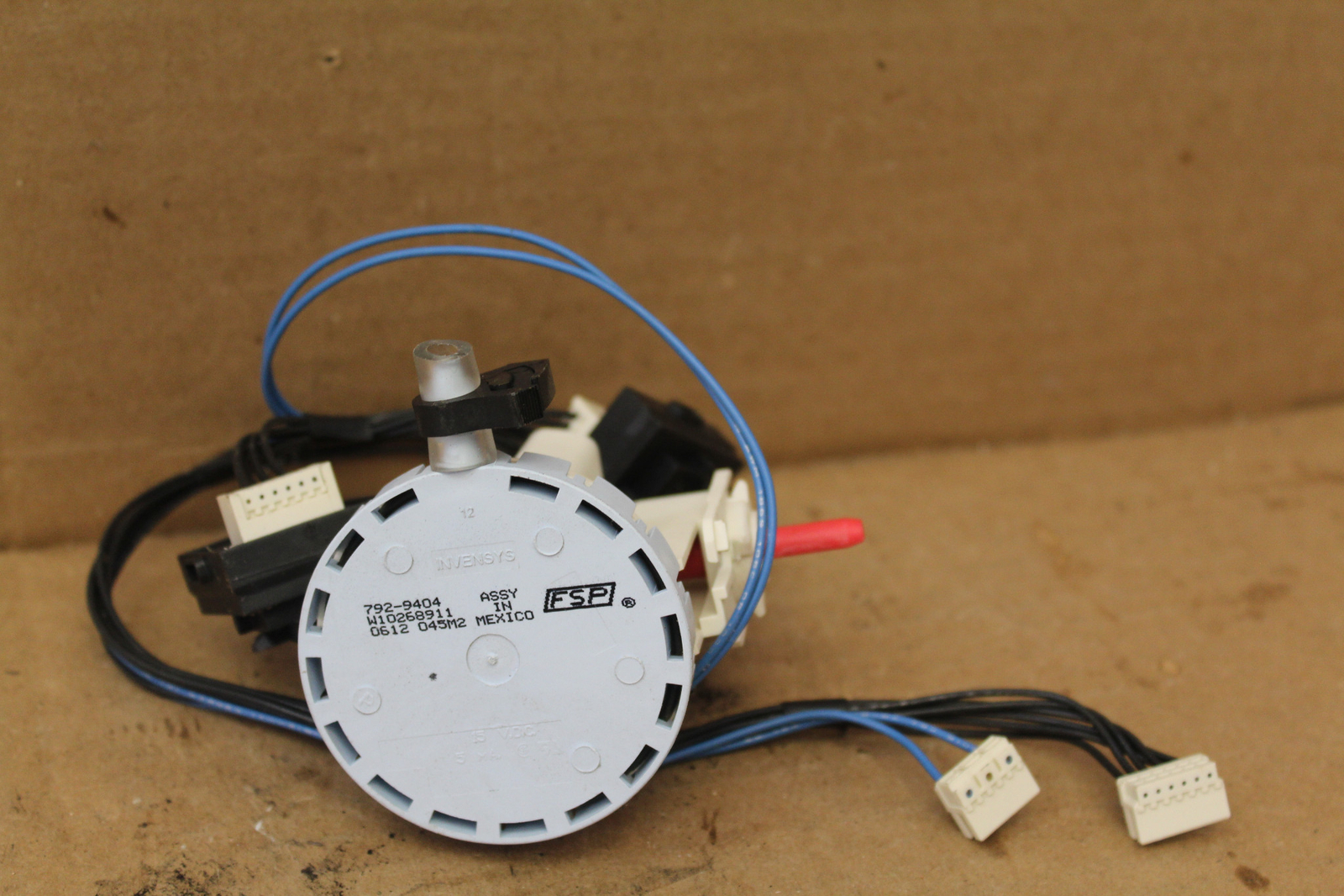 Whirlpool Washer Water Pressure Switch W/Switch Harness Part#W10268911 W10285512 gallery