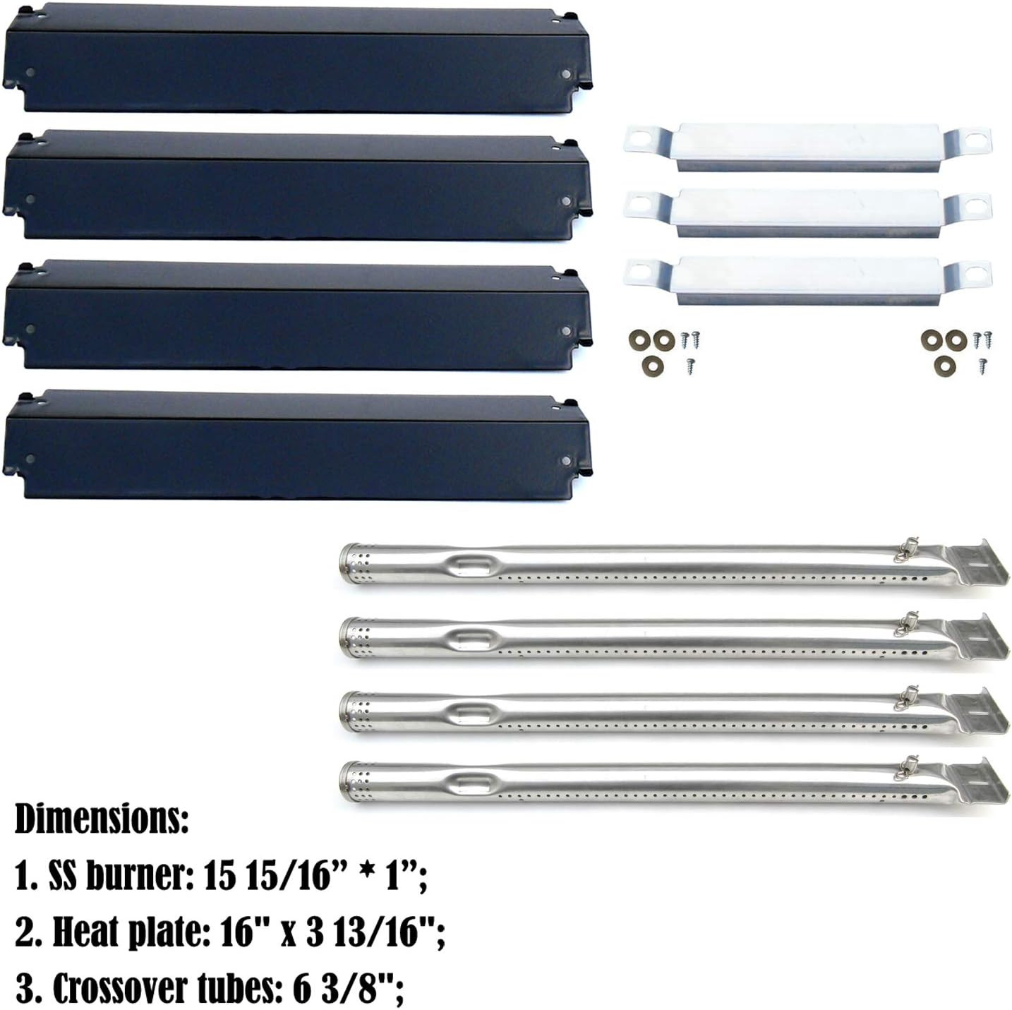 Replacement Parts Kit for Charbroil 463247310 463257010 Gas Grill Burners gallery