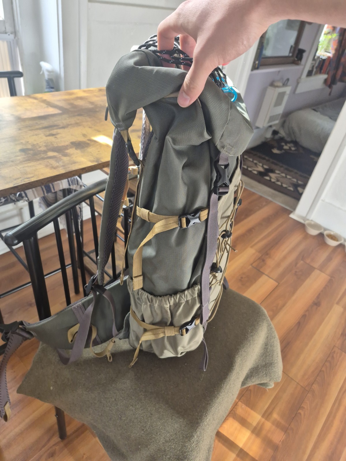 Backpacking Backpack 30L + 10L Sanqvist Mountain Hike 4