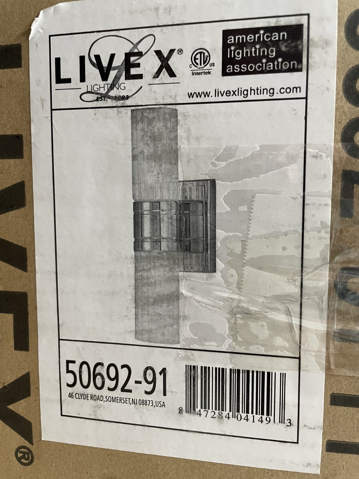 Livex Lighting 50692-91 Midtown 2 Light ADA Compliant Bathroom Sconce - USED - gallery