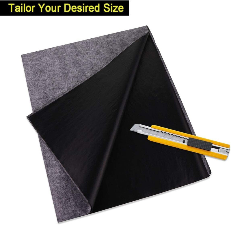 Large Graphite Transfer Paper for Wood, Paper, Canvas (20 X 47 Inch, 6 Pack) Tra gallery