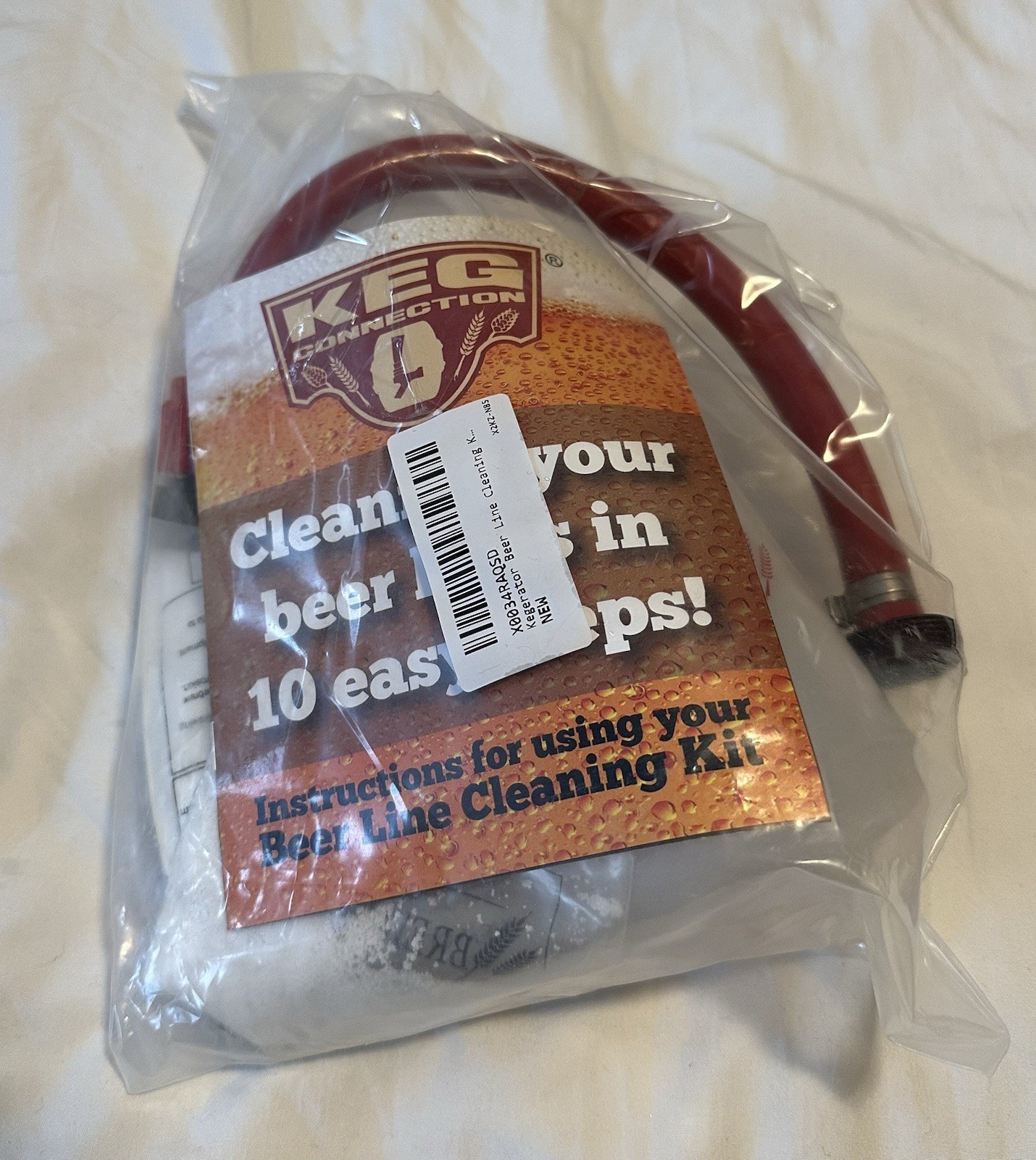 Kegerator Beer Line Cleaning Kit, Full Instructions, Easy to use Brand New gallery