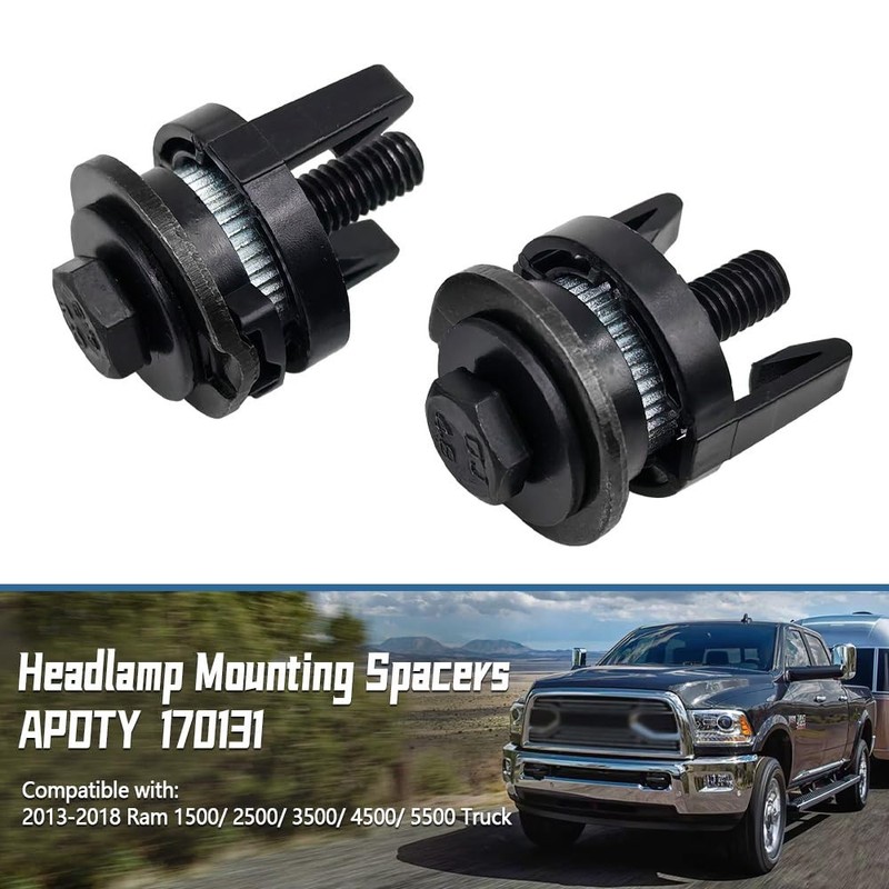 Headlight Mounting Bracket Fit for Ram 1500 2500 3500 4500 5500 20132018, Hea... gallery