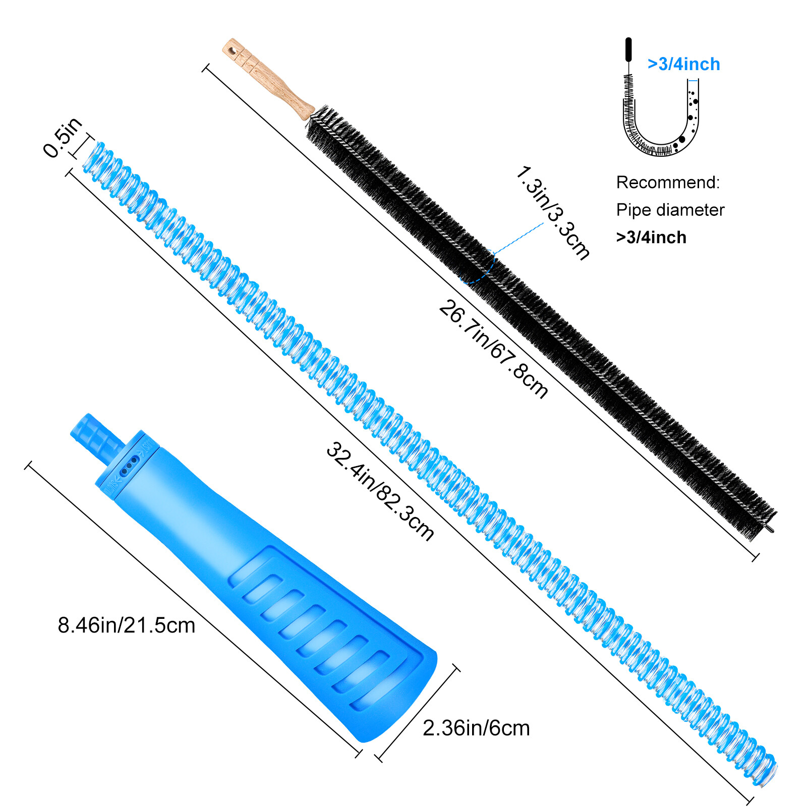 Dryer Vent Cleaner Kit Vacuum Attachment Hose with Lint Remover Cleaning Brush gallery