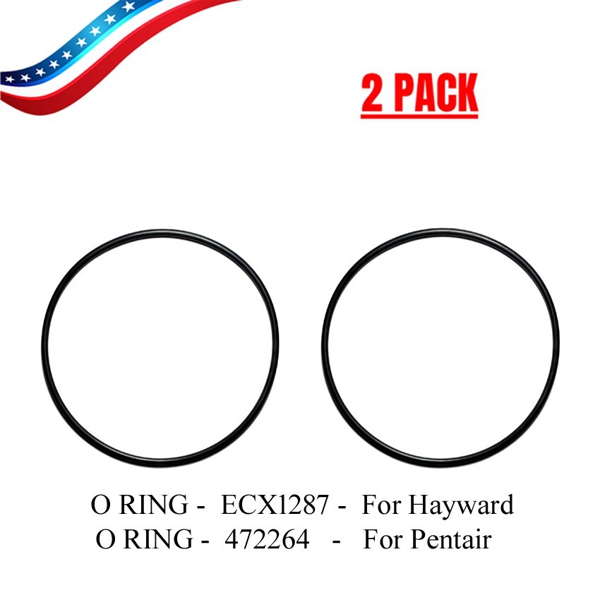 2 Pack - ECX1287 Gauge Adapter O-Ring for Hayward / 472264 for Pentair / FDA NSF gallery