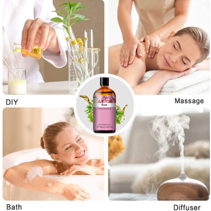 100ML Essential Oils, Therapeutic Grade, Pure and Natural Premium Quality Oil gallery