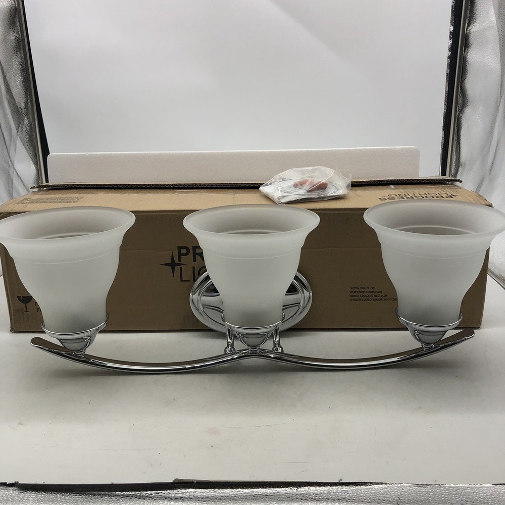 Progress Lighting P3192-15 Trinity Bathroom Vanity Light Polished Chrome