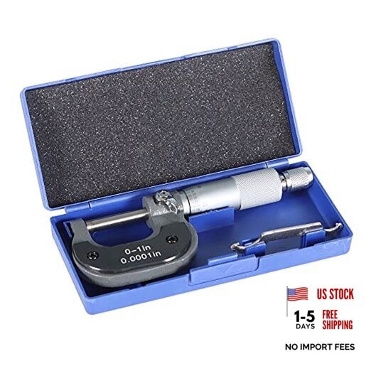 0-1" Outside Micrometer 0.0001" Carbide Tipped 0-1 Inch Micrometer Machinist gallery