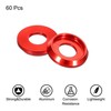 M5 Cone Cup Countersunk Washers,5mm/0.2" Aluminum for Screw RC,60PCS(Red) gallery