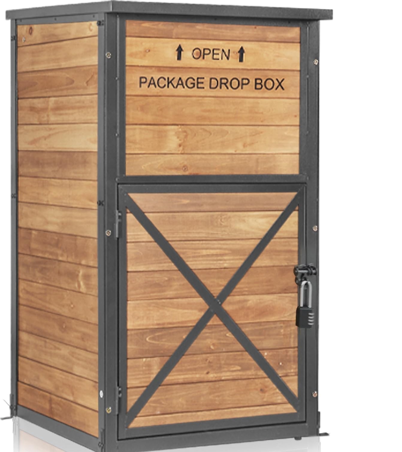 Package Delivery Box for Outside with Combination Lock Contactless Delivery Box gallery
