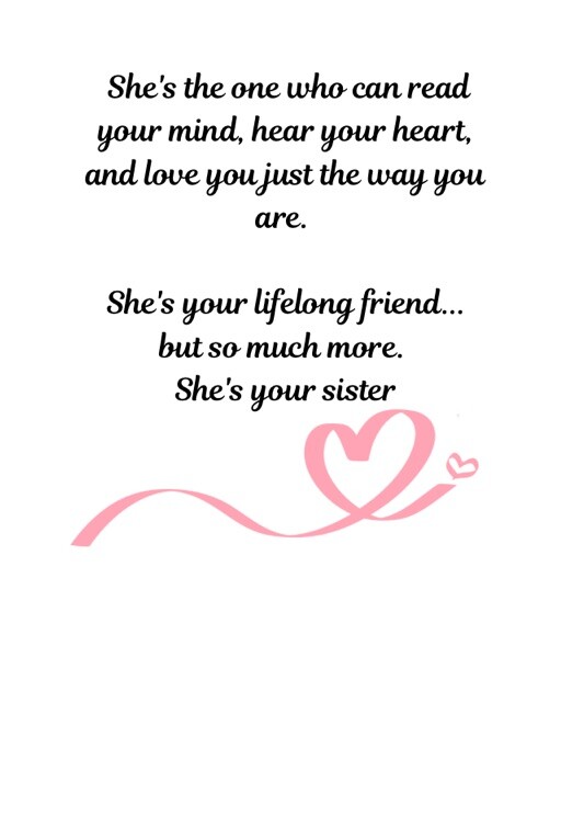 5x7 Inches All Occasions Greeting Card Girlfriend Best Friend Bestie Mom HM gallery