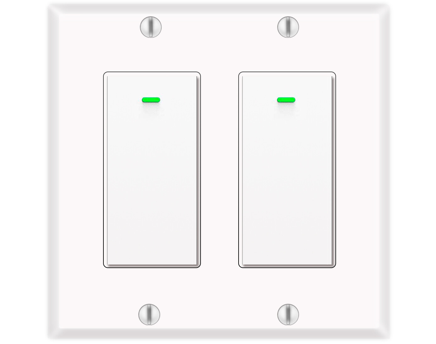 2 Gang Smart Switch , Compatible with Alexa and Google Home, No hub Required gallery