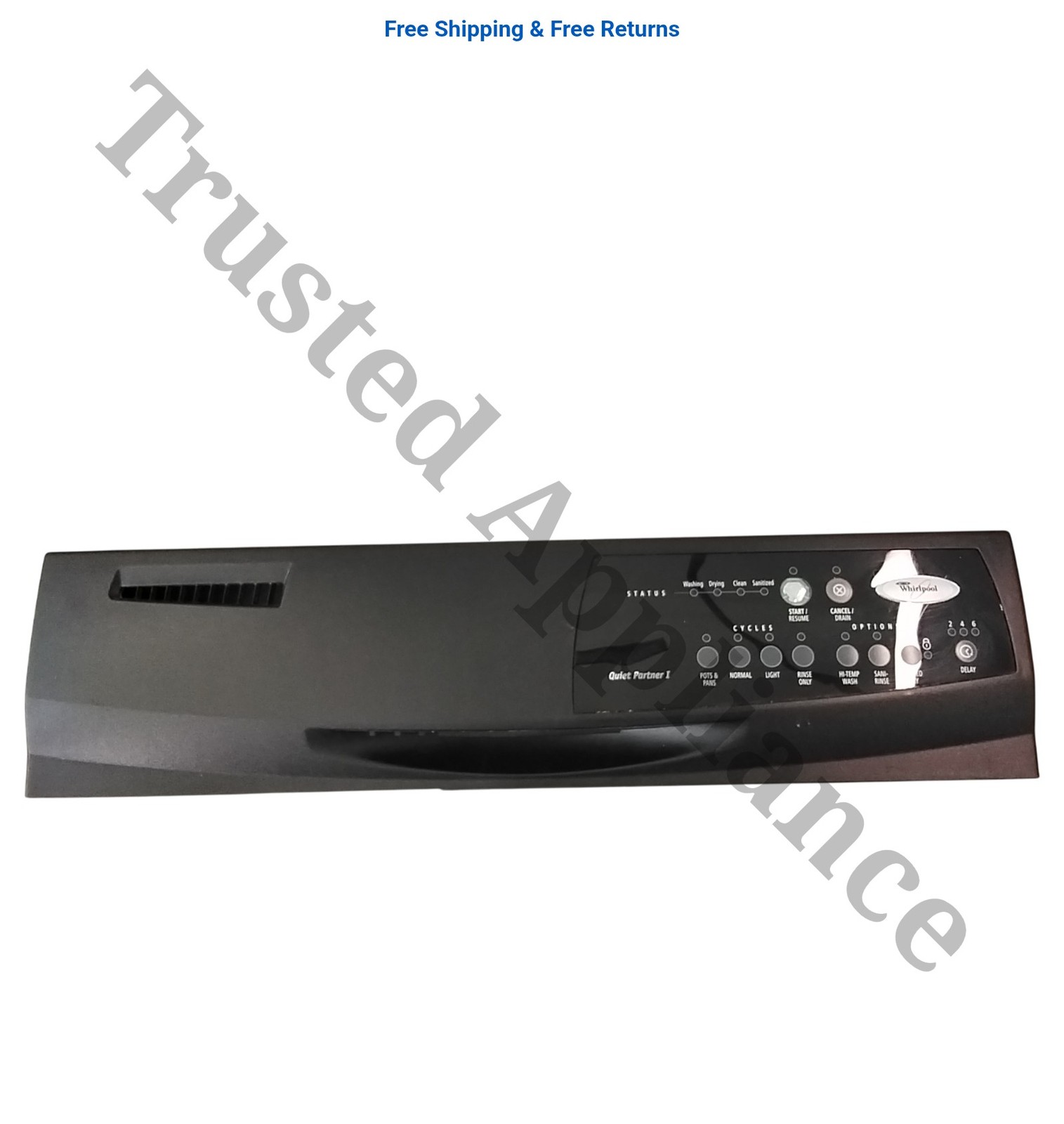 OEM Dishwasher Control Panel PN #8575644 BLACK FREE Shipping black gallery