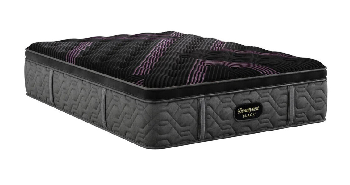 SIMMONS BEAUTYREST FULL BLACK SERIES 2 PILLOWTOP PLUSH MATTRESS NEW CLEARANCE gallery