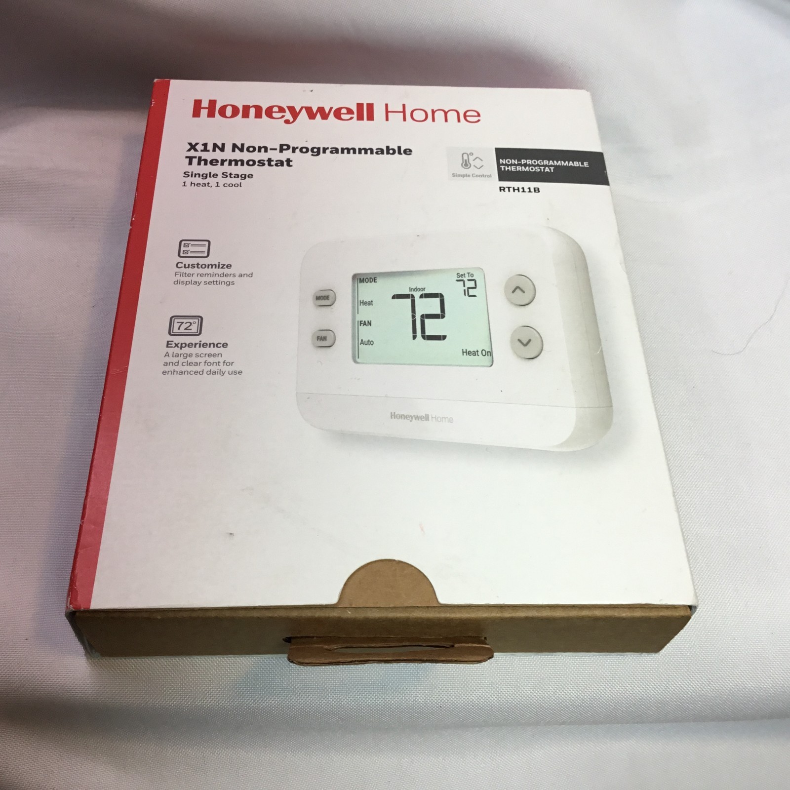 Honeywell Home RTH111B X1N Non-Programmable Thermostat 1H/1C Open Box gallery