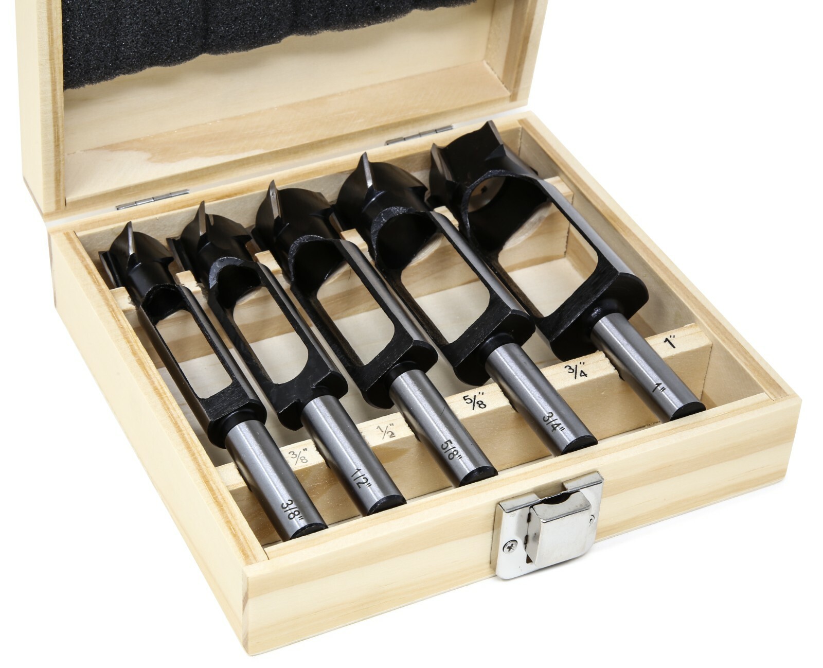 WEN DB051T 5-Piece Tenon and Deep Plug Cutter Drill Bit Set with Carrying Case gallery