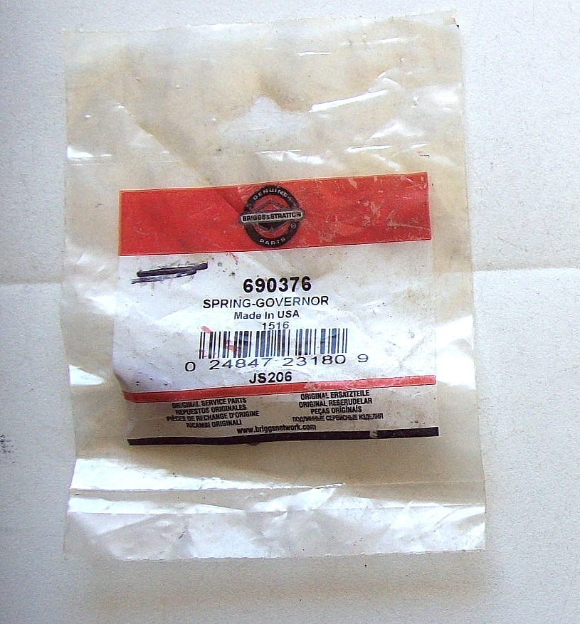 Briggs & Stratton ~ 690376 Governor Spring 262282 ~ Free Shipping gallery