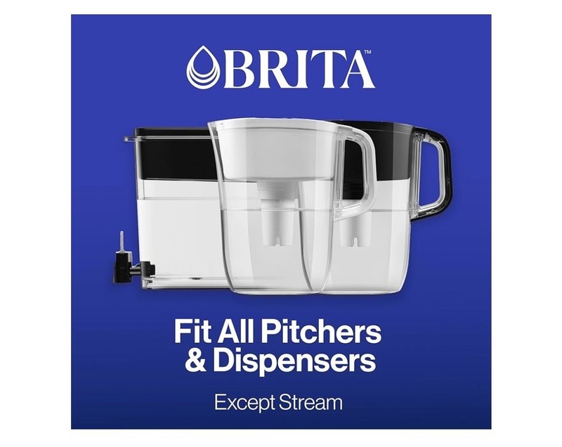 2 PACK Brita Elite Replacement Water Filters Pitcher Dispenser Sealed Blue OB06 gallery