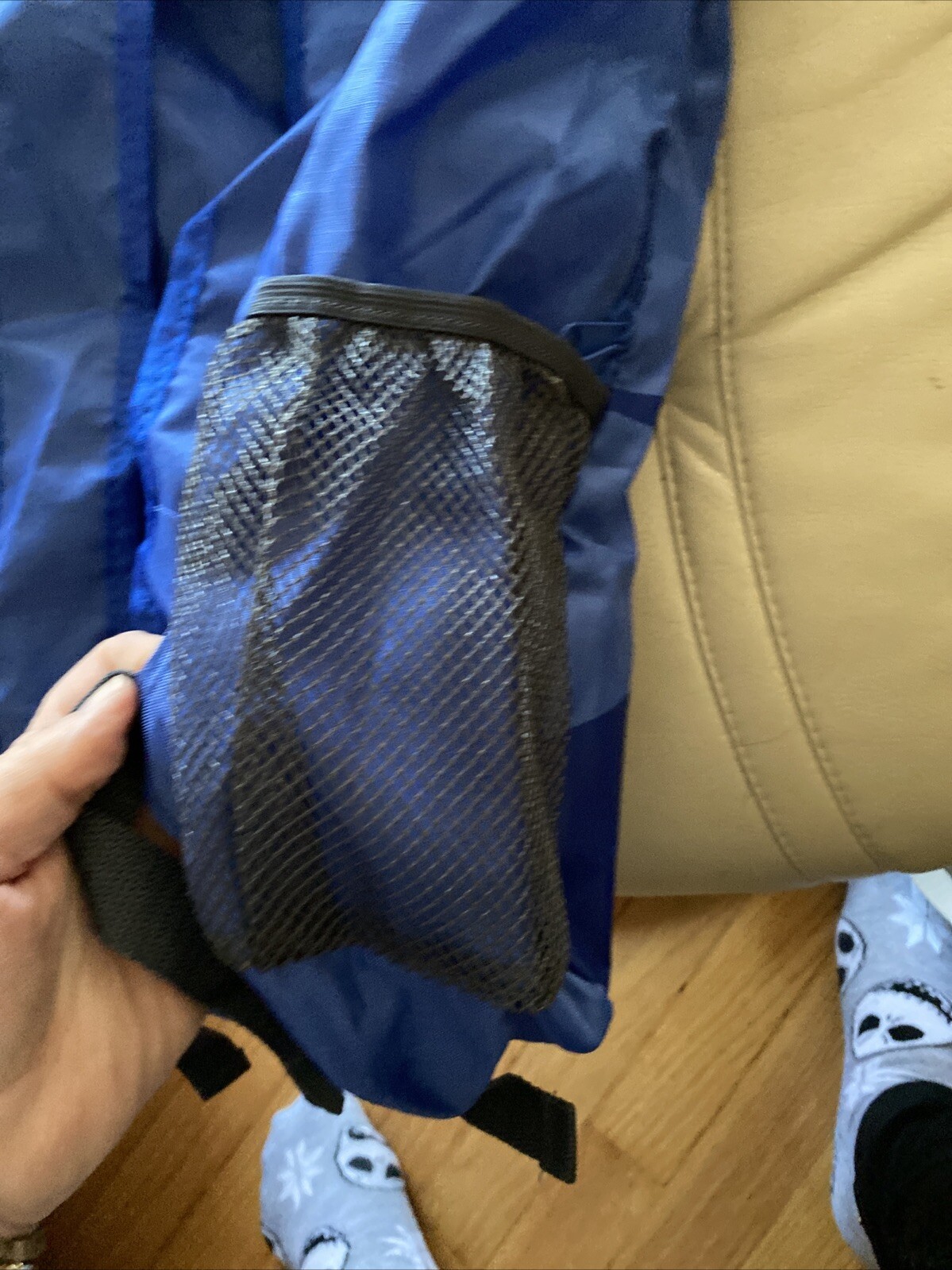 Brooks Run happy Ultralight Back Pack Backpack Blue  Light Weight 18" 3