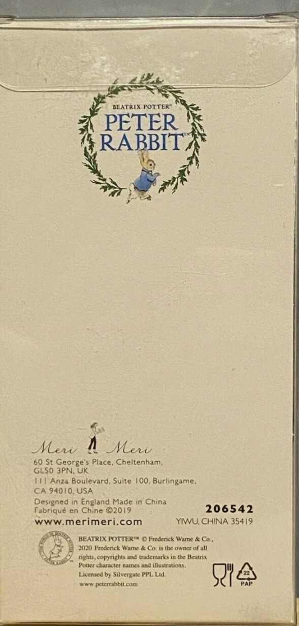 Beatrix Potter Peter Rabbit Happy Easter Cupcake Wrappers 96 Meri Meri gallery
