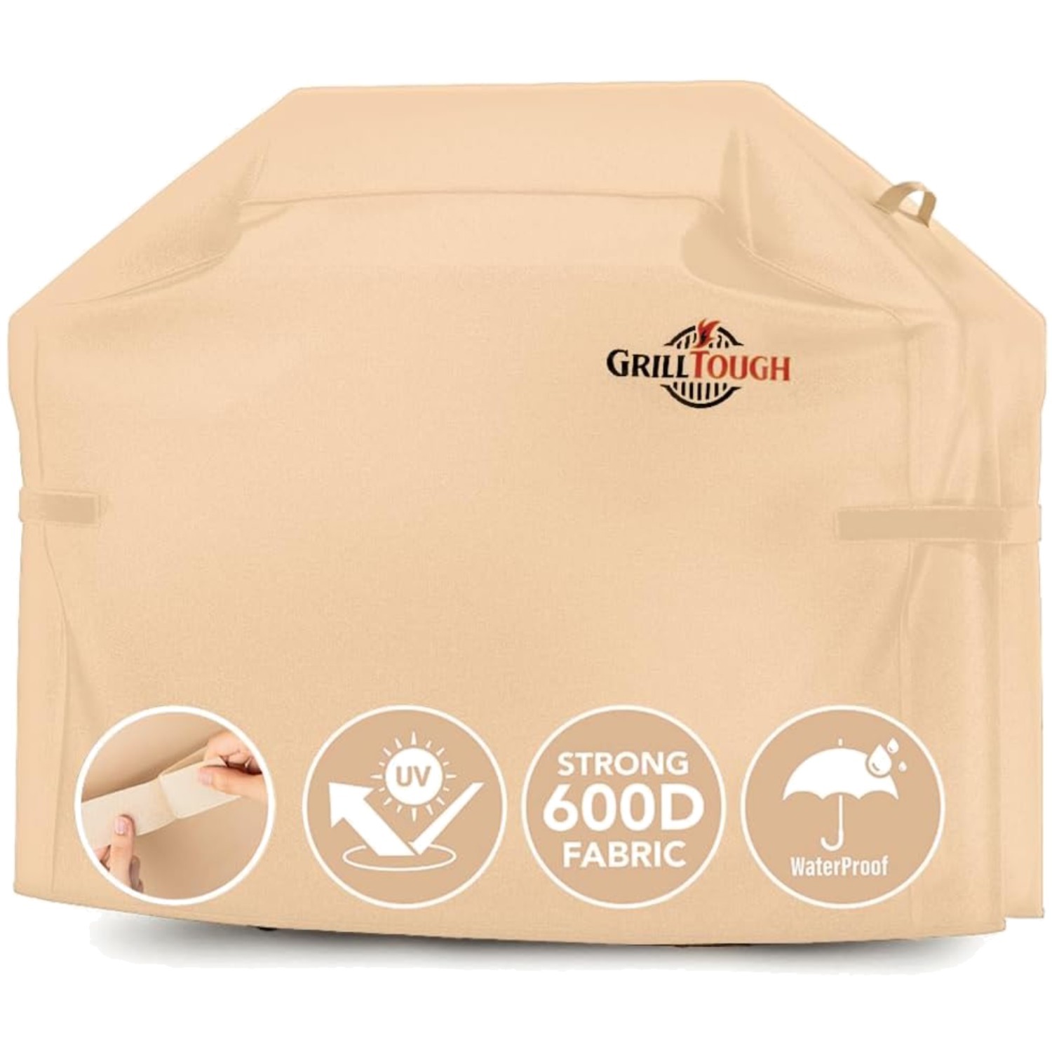 Tan Grill Cover - 64" Waterproof & Weather Resistant gallery