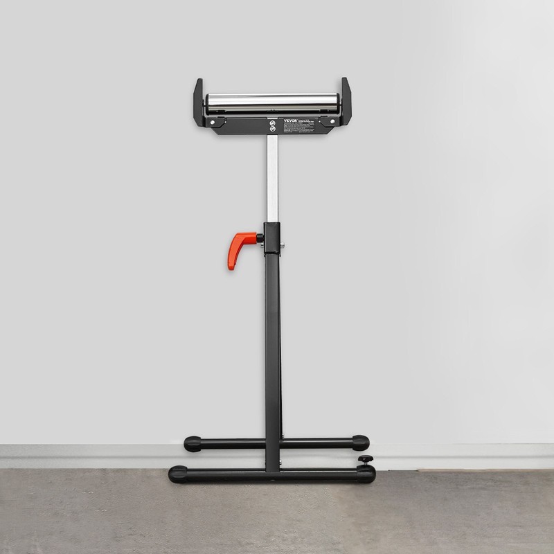 2-Pack Roller Stands, 250 lbs Load Capacity, 27-43 in Adjustable Height, Folding gallery