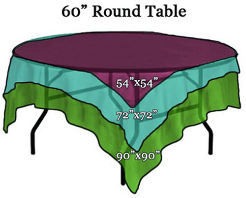 Small Tablecloth Polyester Square 36 Inch By Broward Linens (Variety of Colors) gallery