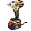 Cordless Electric Impact Wrench Gun 1/2'' High Power Driver w/ Li-ion Battery gallery