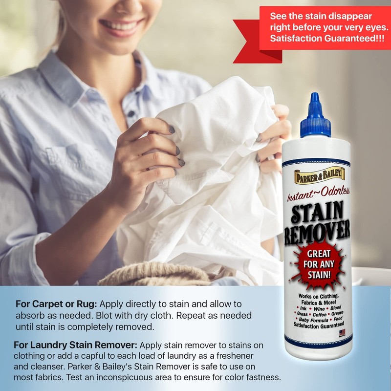 Stain Remover 8 oz - Effective Cleaning Solution for Tough Stains gallery