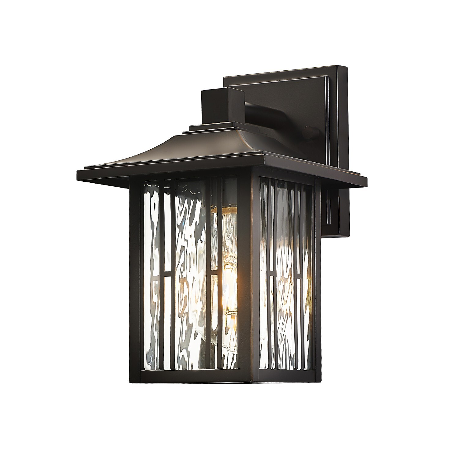 Modern Outdoor Wall Lights Porch Lights with GFCI Outlet Waterproof 1/2 Pack gallery
