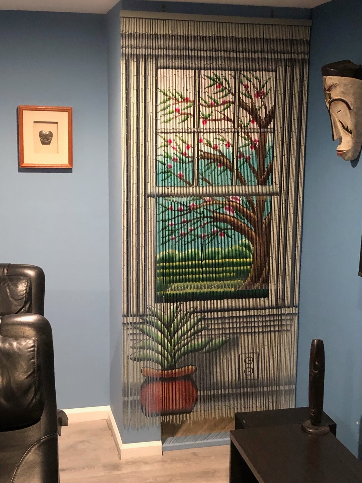 ABeadedCurtain - Window View Beaded Curtain 125 Strands (+Hanging Hardware) gallery
