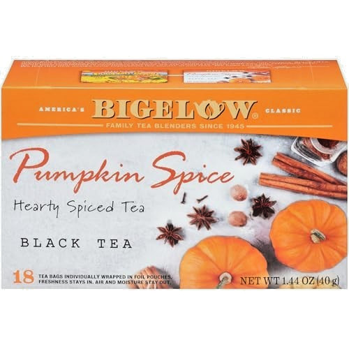 Bigelow Pumpkin Spice Tea - 18ct - 18 Bags Total gallery