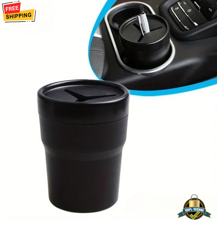 Car Small Storage Bin Multi-Functional Trash Can for Cup Holder Universal NEW