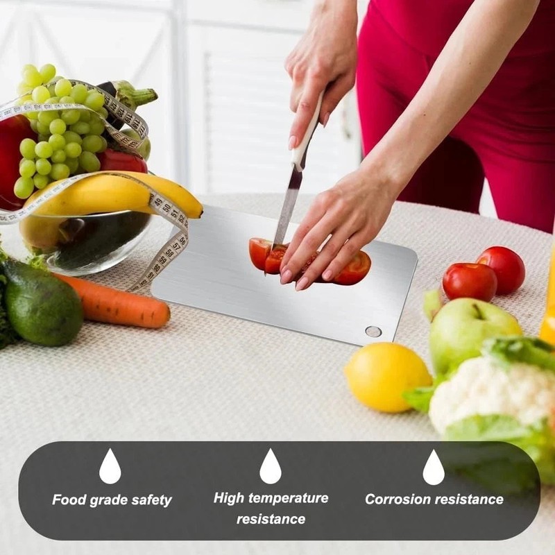3 Sets Titanium Cutting Board 100% Pure Titanium Cutting Boards for Kitchen gallery