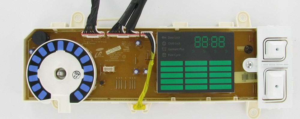 CoreCentric Laundry Washer Interface Board Replacement for Samsung DC92-01311A