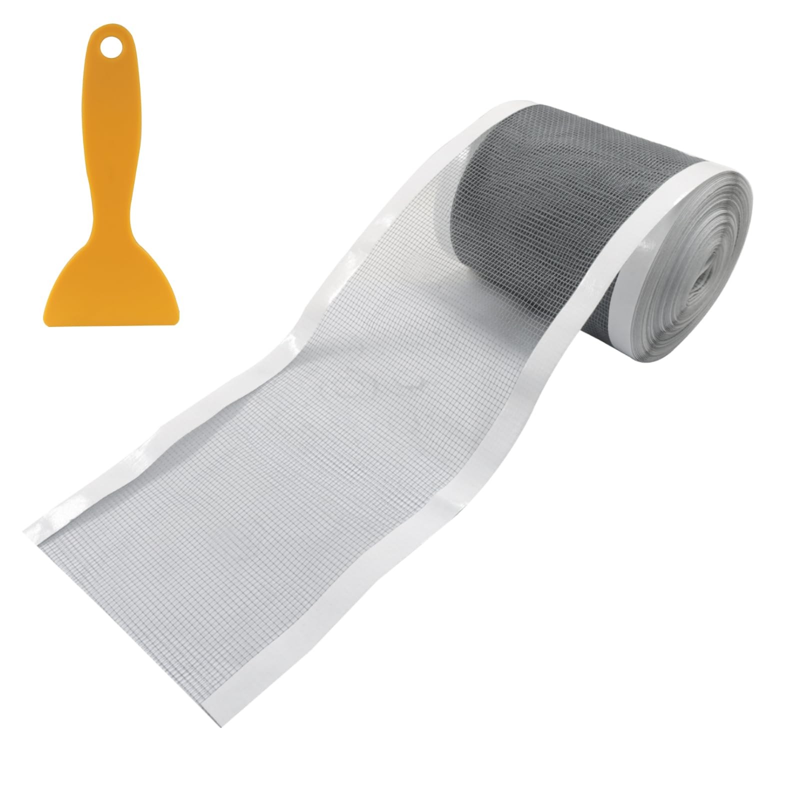 4 Inch x 33FT Shower Drain Hair Catcher Tape Self Adhesive Mesh Roll gallery