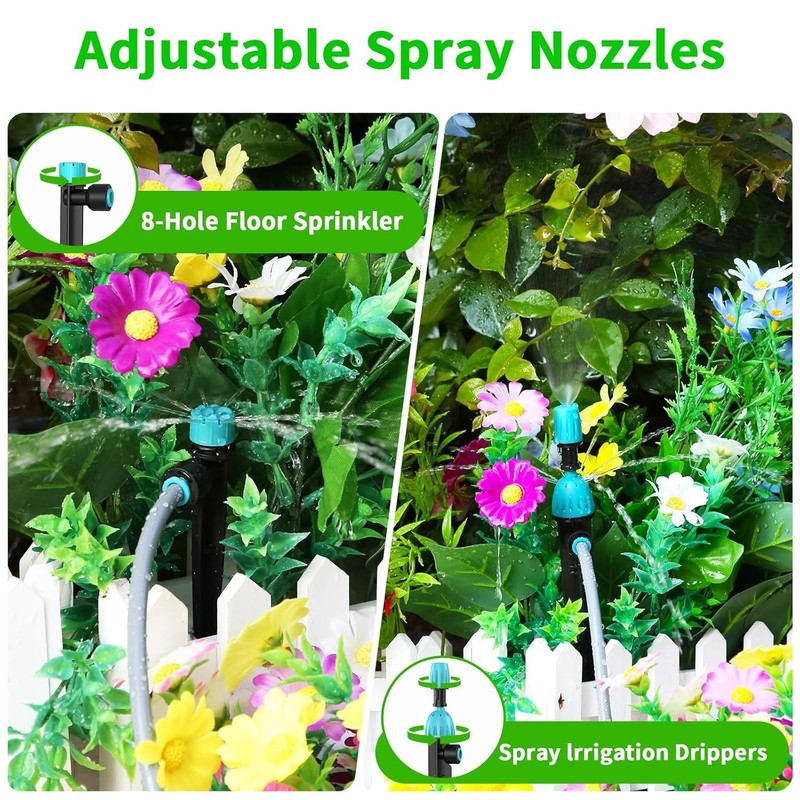 DIY Garden Irrigation System - Quick Connect Water Saving Kit for Balcony/Lawn gallery