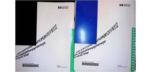 HP ScanJet 3p Manual Set - User Guide & Install - 1994 Windows ISA/EISA gallery