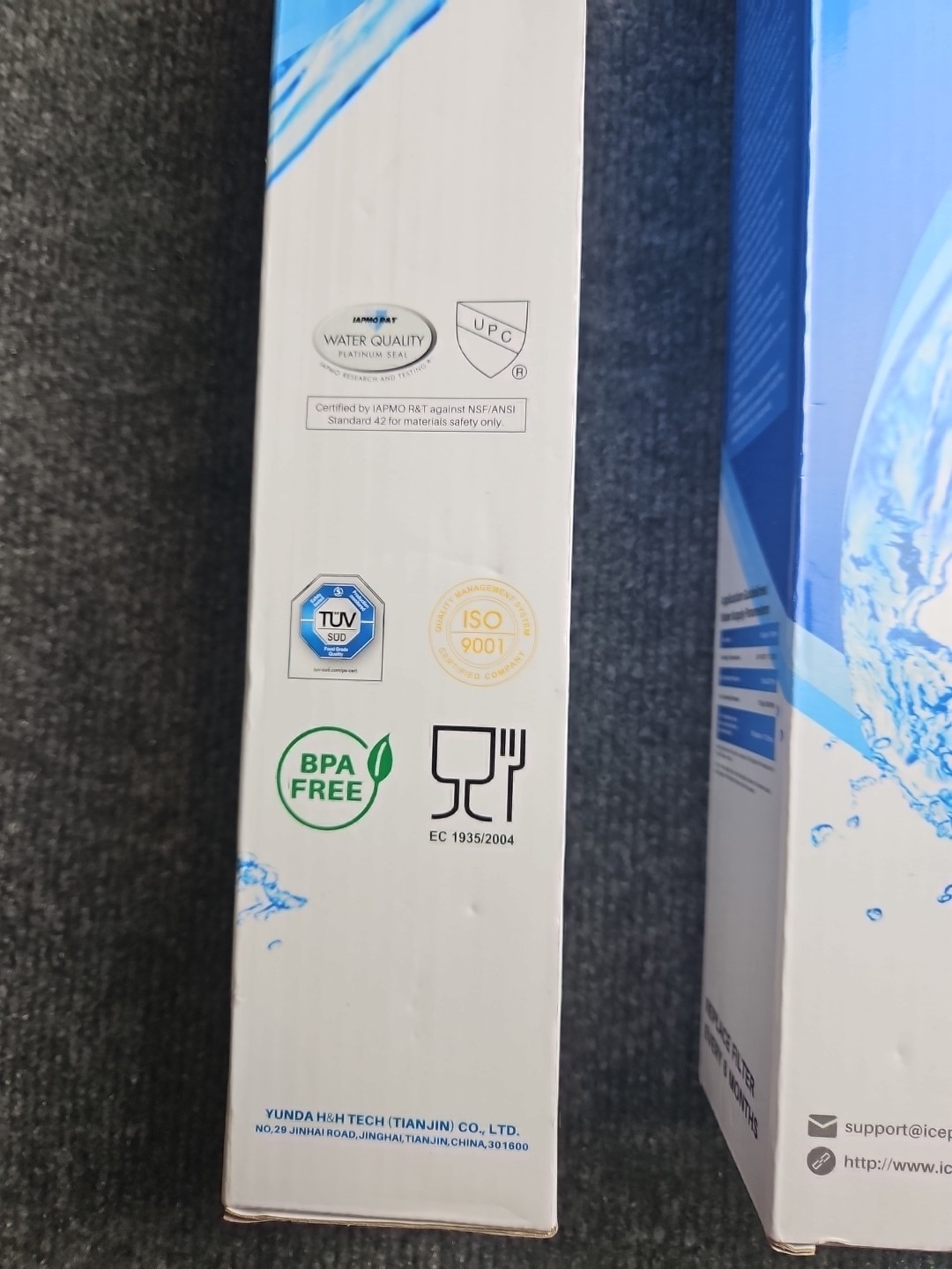 IcePure(Set Of 2)RFC6600A Replacement Water Filter for 4396841/EDR3RXD1 NEW(CB) gallery